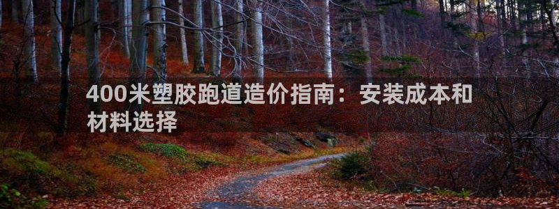 谈球吧网页登陆：400米塑胶跑道造价指南：安装成本和
材料选择