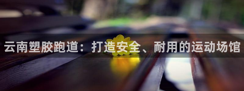 谈球吧体育app登陆：云南塑胶跑道：打造安全、耐用的运动场馆