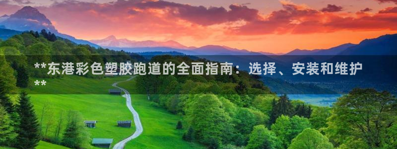 谈球吧app体育：**东港彩色塑胶跑道的全面指南：选择、安装和维护
**