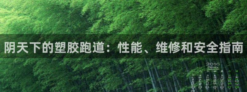 谈球吧是黑台子吗是真的吗：阴天下的塑胶跑道：性能、维修和安全指南