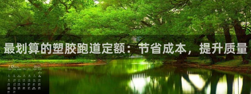 谈球吧的聊天软件是什么：最划算的塑胶跑道定额：节省成本，提升质量