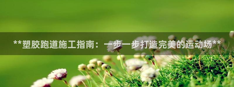 谈球吧账号有人收吗：**塑胶跑道施工指南：一步一步打造完美的运动场**