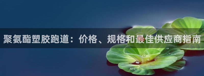 谈球吧app赛事分析：聚氨酯塑胶跑道：价格、规格和最佳供应商指南
