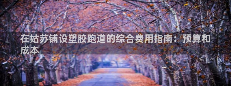 谈球吧官网在线入口手机版下载安装：在姑苏铺设塑胶跑道的综合费用指南：预算和
成本
