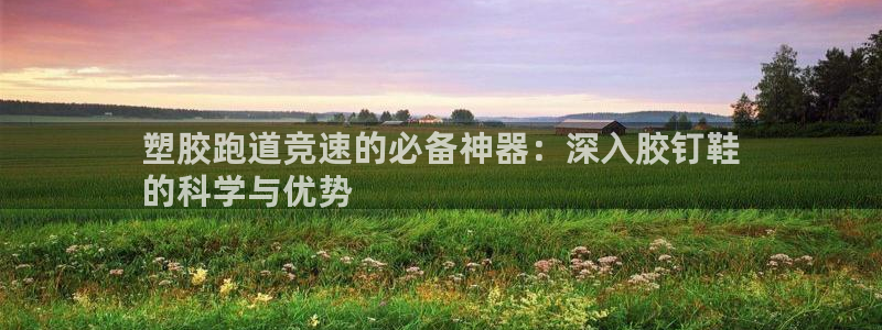 谈球吧可靠吗：塑胶跑道竞速的必备神器：深入胶钉鞋
的科学与优势