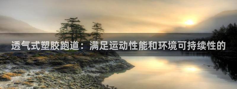 谈球吧app官网下载安卓：透气式塑胶跑道：满足运动性