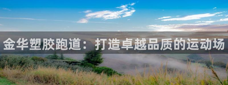 谈球吧下载：金华塑胶跑道：打造卓越品质的运动场