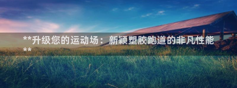 谈球吧在线：**升级您的运动场：新颖塑胶跑道的非凡性能
**