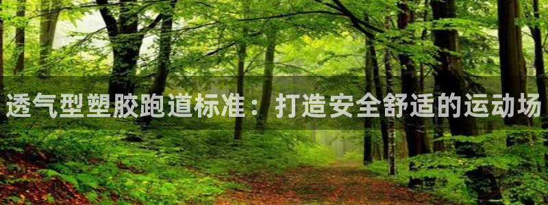 谈球吧体育app登陆不了：透气型塑胶跑道标准：打造安