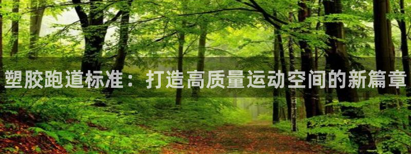 谈球吧的聊天软件叫什么：塑胶跑道标准：打造高质量运动空间的新